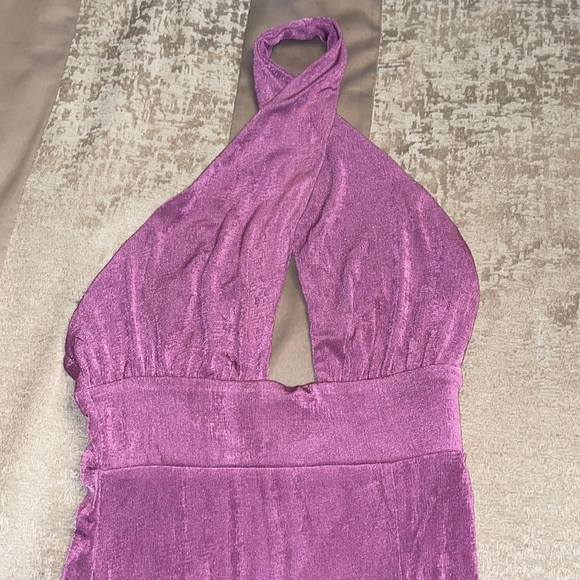 Halter Neck Midi Dress - Picture 6 of 7